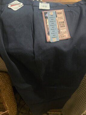 Dickies Original Fit Navy Twill Work Pants Size 54x30 NWT